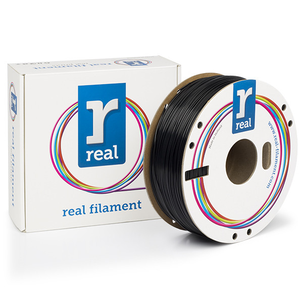 REAL black Low Warp ASA filament 1.75mm, 1kg ASAB1000MM175 DFS02010 - 1