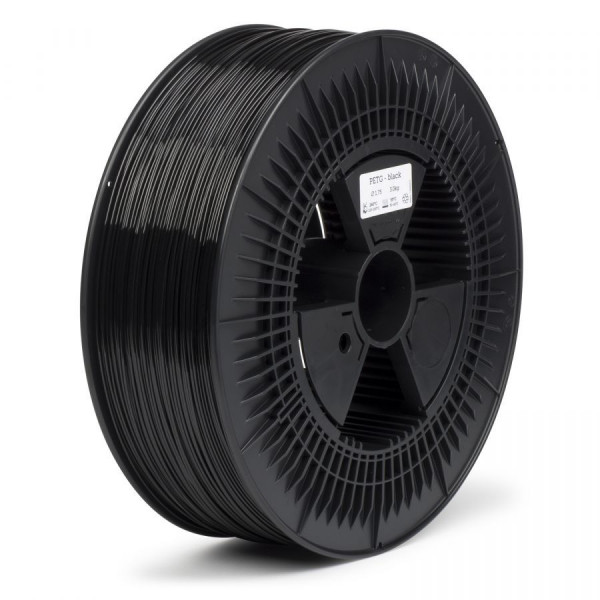REAL black PETG filament 1.75mm, 5kg  DFE02066 - 1