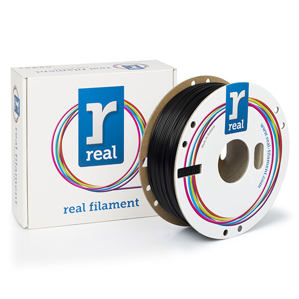 REAL black PLA Recycled filament 1.75mm, 1kg  DFP02311 - 1