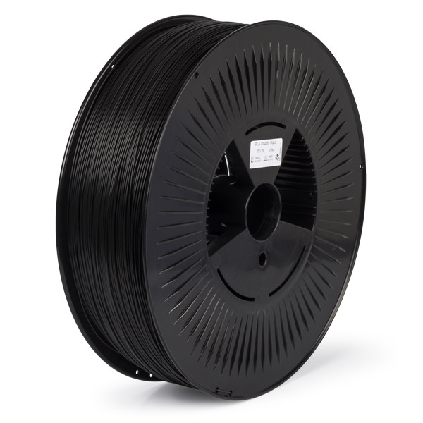 REAL black PLA Tough filament 1.75mm, 5kg  DFP02278 - 1