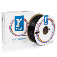 REAL black PLA recycled filament black 2.85mm, 1kg  DFP12035
