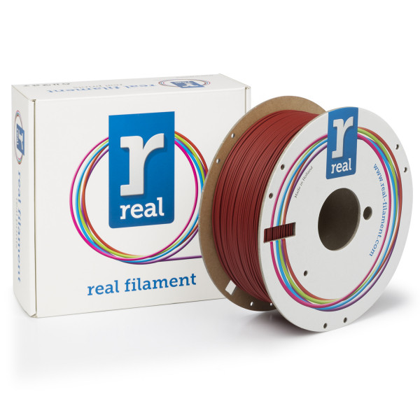 REAL dark red PLA Matte  filament 1.75mm, 1kg  DFP02160 - 1