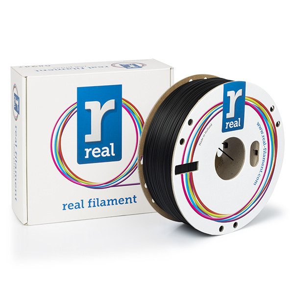 REAL filament black 1.75 mm PLA Tough 1 kg DFP02277 - 1