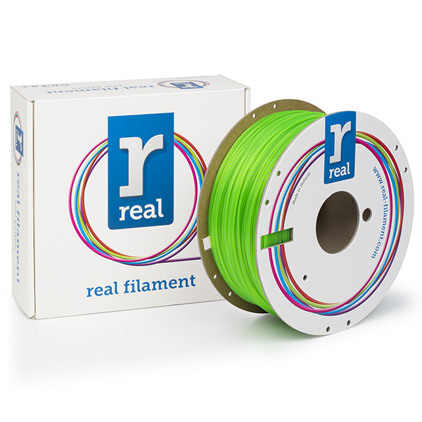 REAL fluorescent green PLA filament 1.75mm, 1kg DFP02017 - 1