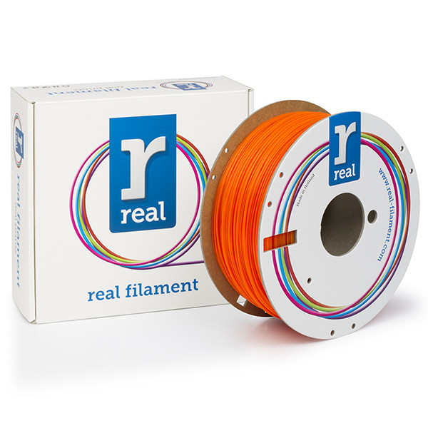 REAL fluorescent orange PLA filament 1.75mm, 1kg DFP02016 - 1