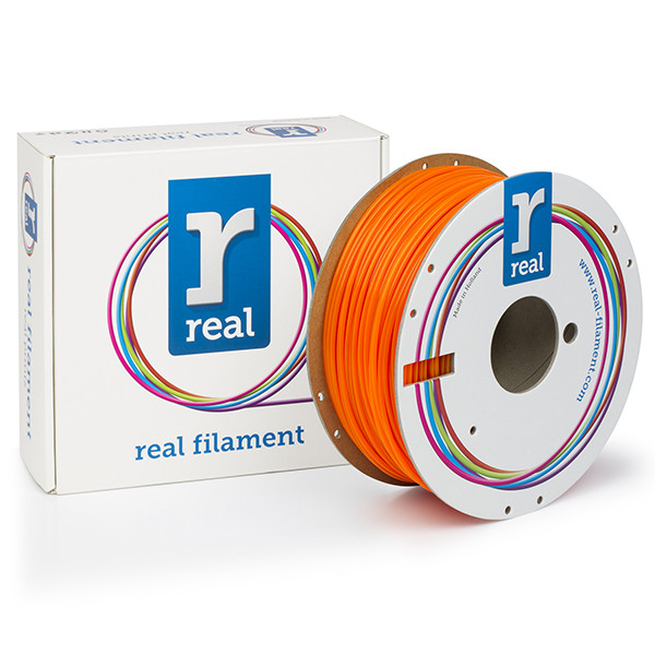 REAL fluorescent orange PLA filament 2.85mm, 1kg DFP02036 - 1