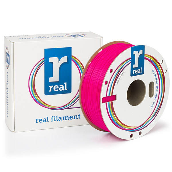 REAL fluorescent pink PLA filament 1.75mm, 1kg  DFP02341 - 1