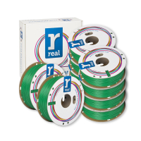 REAL green PLA filament 1.75mm, 1kg (10-pack) DHM10093