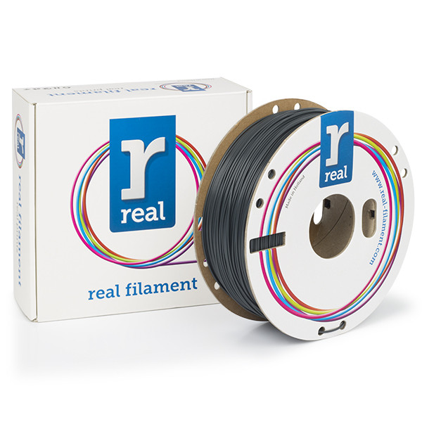 REAL grey PLA filament 1.75mm, 1kg  DFP02249 - 1