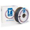 REAL grey PLA filament 2.85mm, 1kg DFP02028 - 1
