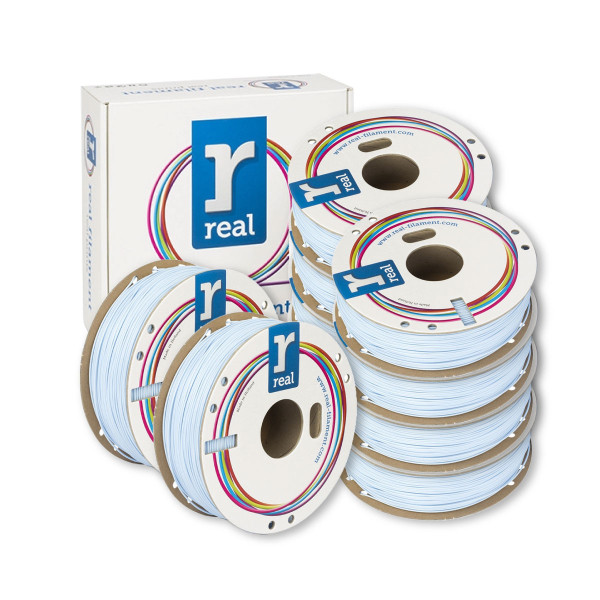 REAL light blue PLA filament 1.75mm, 1kg (10-pack) DHM10108 - 1