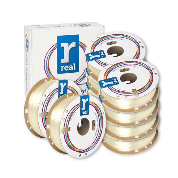 REAL neutral PLA filament 1.75mm, 1kg (10-pack) DHM10111 - 1