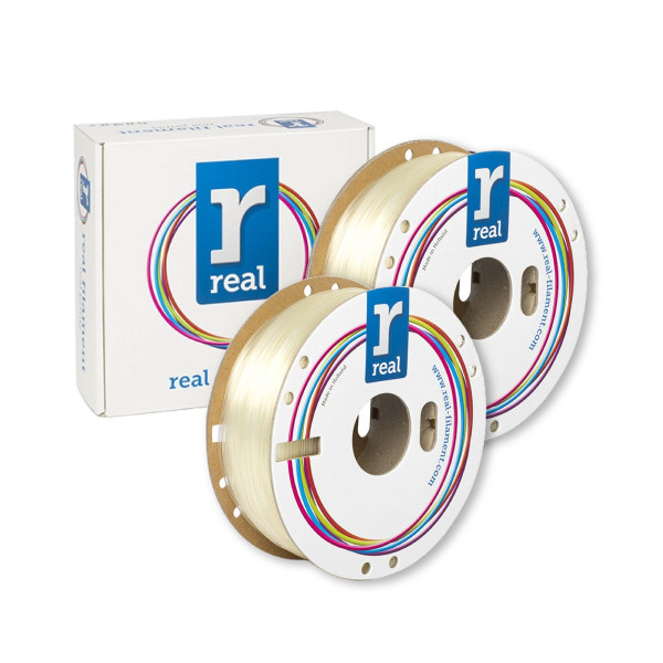 REAL neutral PLA filament 1.75mm, 1kg (2-pack) DHM10109 - 1
