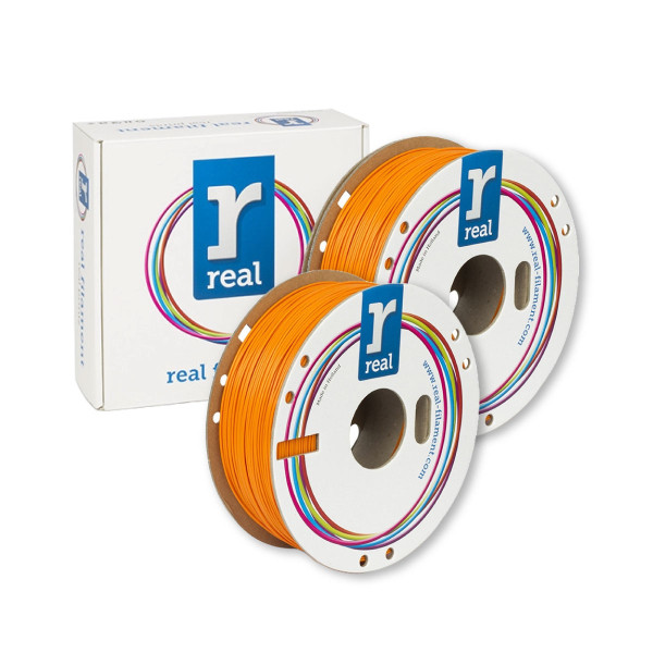 REAL orange PLA filament 1.75mm, 1kg (2-pack) DHM10115 - 1