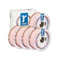 REAL pink PLA filament 1.75mm, 1kg (5-pack) DHM10098