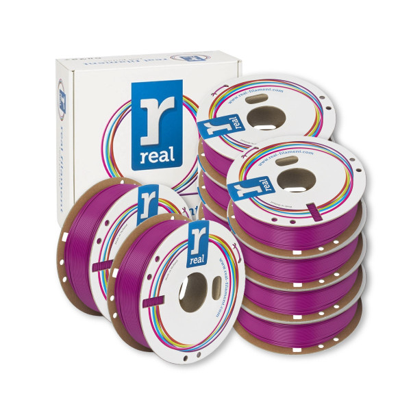 REAL purple PLA filament 1.75mm, 1kg (10-pack) DHM10120 - 1