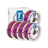 REAL purple PLA filament 1.75mm, 1kg (5-pack) DHM10119