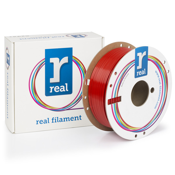 REAL red PETG recycled filament 2.85mm, 1kg NLPETGRRED1000MM285 DFE20151 - 1