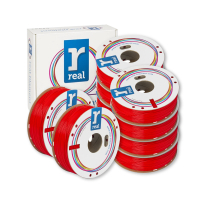 REAL red PLA filament 1.75mm, 1kg (10-pack) DHM10090