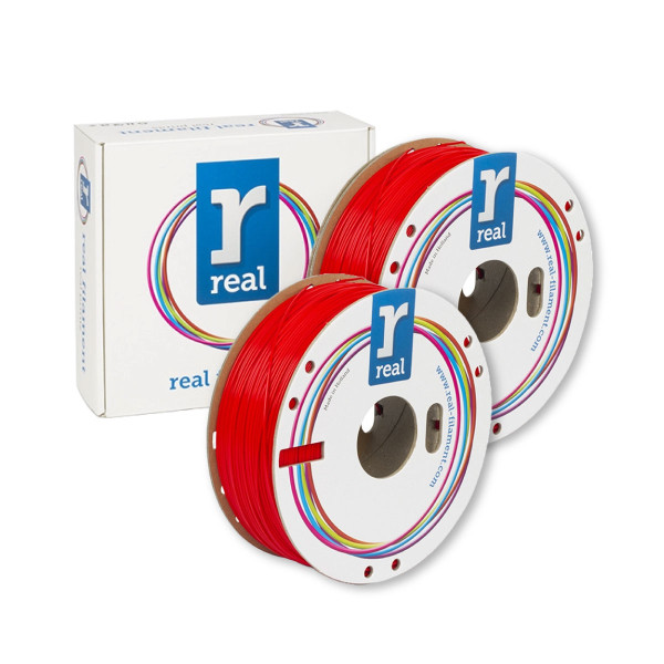 REAL red PLA filament 1.75mm, 1kg (2-pack) DHM10088 - 1
