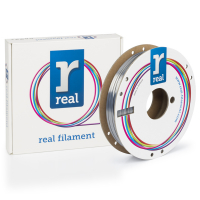 REAL satin silver PLA filament 1.75mm, 0.5kg  DFP02197