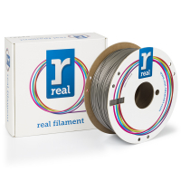 REAL silver PLA Recycled filament 1.75mm, 1kg  DFP12042