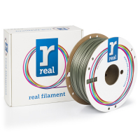 REAL silver PLA Recycled filament 2.85mm, 1kg  DFP12043