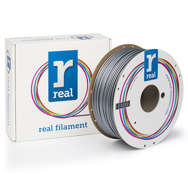 REAL silver PLA filament 2.85mm, 1kg DFP02027 DFP02027 - 1