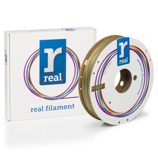 REAL sparkle gold medal PLA filament 1.75mm, 0.5kg DFP02100 - 1