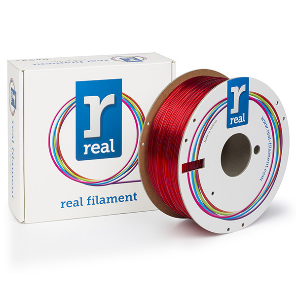 REAL transparent red PETG filament 1.75mm, 1kg DFE02002 - 1