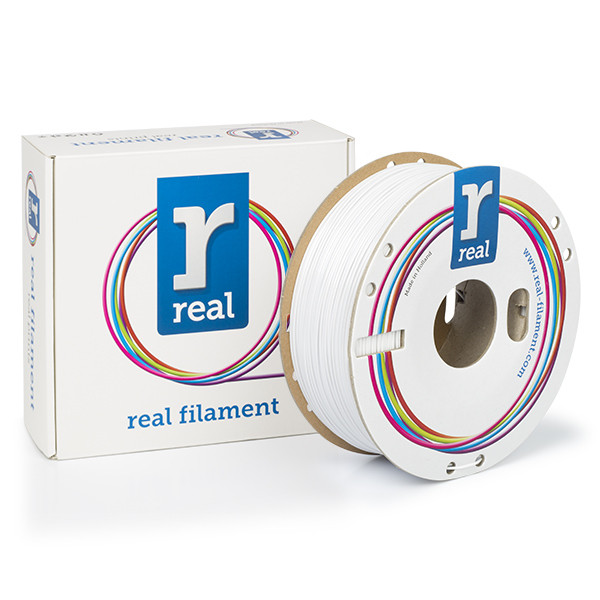 REAL white PETG recycled filament 1.75mm, 1kg  DFP02304 - 1