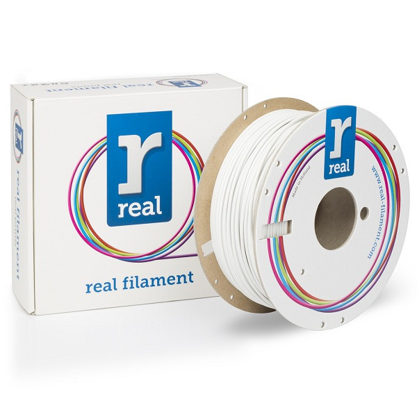 REAL white PLA Matte filament 2.85mm, 1kg DFP02121 - 1