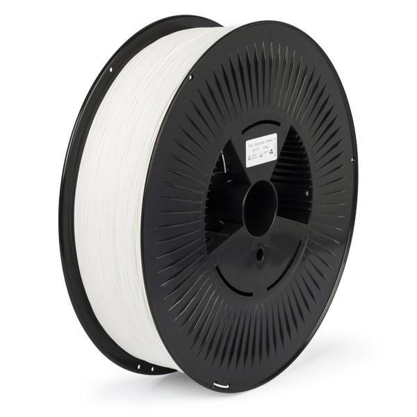 REAL white PLA Recycled filament 1.75mm, 5kg  DFP12039 - 1