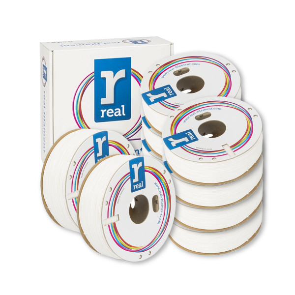 REAL white PLA filament 1.75mm, 1kg (10-pack) DHM10087 - 1