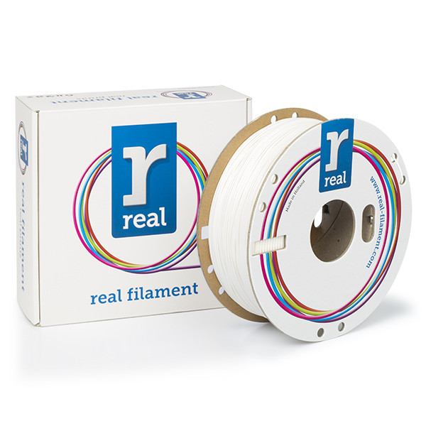 REAL white PLA recycled filament 1.75mm, 1kg  DFP02317 - 1