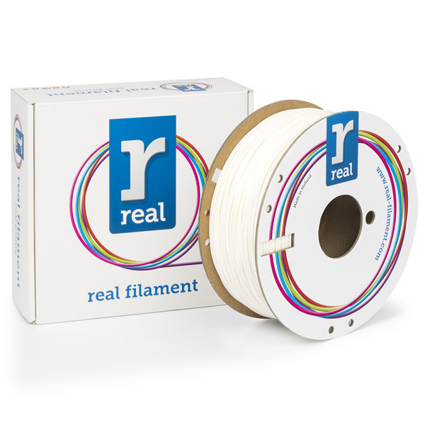 REAL white PLA tough filament 1.75mm, 1kg NLPLATWHITE1000MM175 DFP12002 - 1