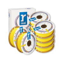 REAL yellow PLA filament 1.75mm, 1kg (10-pack) DHM10084