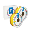 REAL yellow PLA filament 1.75mm, 1kg (2-pack) DHM10082 - 1