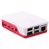 Raspberry Pi 4 red and white housing DAR00182 - 1