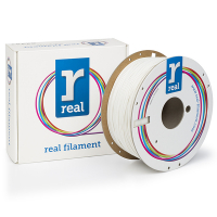 Realflex white TPE filament 1.75mm, 1kg  DFF03001