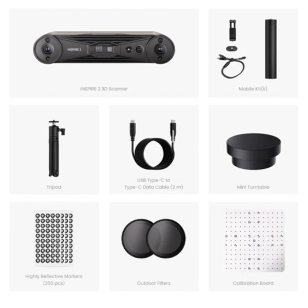 Revopoint Inspire 2 3D scanner (Premium Edition) DAR02573 - 4