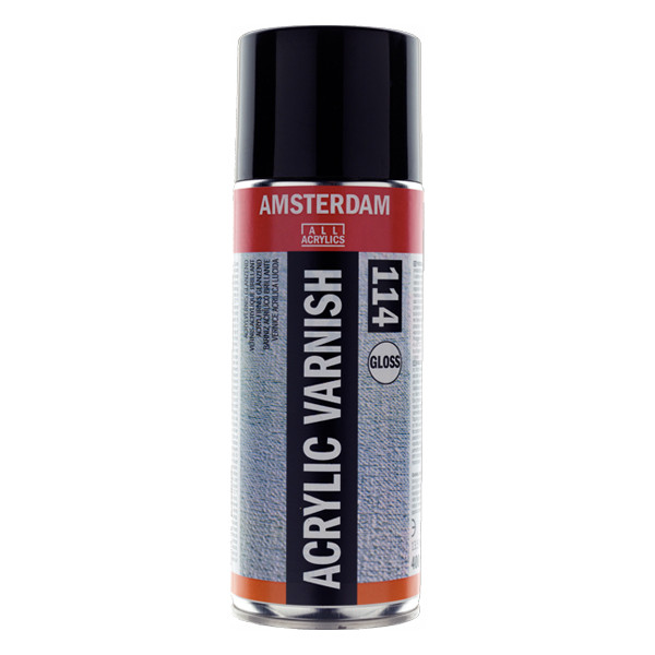RoyalTalens Talens Amsterdam 114 glossy acrylic varnish aerosol, 400ml 95168114 220701 - 1