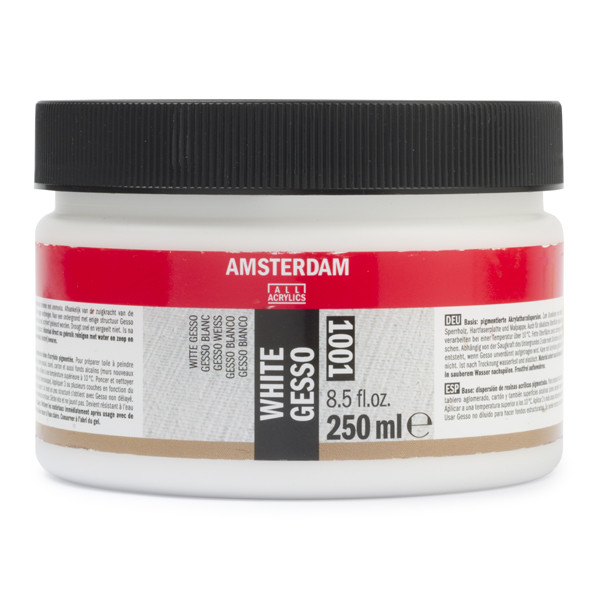 Talens Amsterdam Gesso white primer, 250ml 220706 - 1