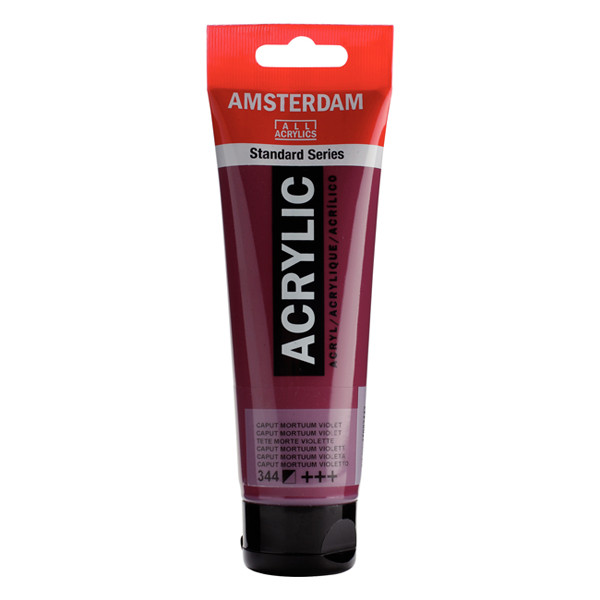Talens Amsterdam caput mortuum violet acrylic paint, 120ml 220629 - 1