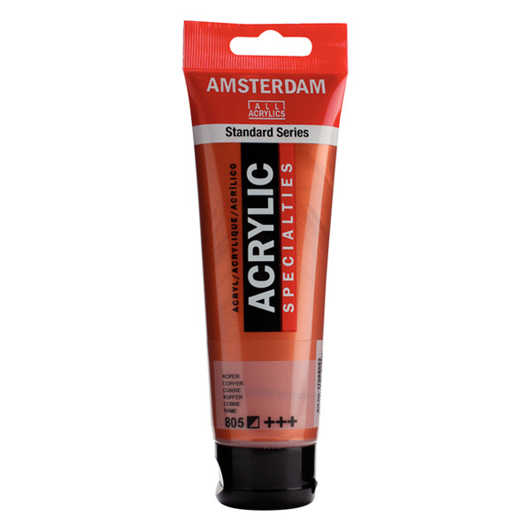 Talens Amsterdam copper acrylic paint, 120ml 220679 - 1