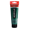 Talens Amsterdam dark permanent green acrylic paint, 120ml 220664 - 1