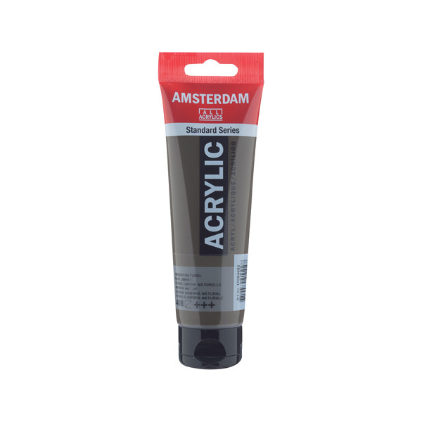 Talens Amsterdam natural umber acrylic paint, 120ml 220640 - 1
