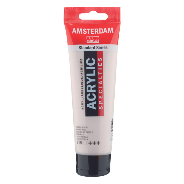 Talens Amsterdam pearl red acrylic paint, 120ml 220684 - 1