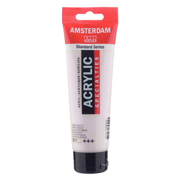 Talens Amsterdam pearl violet acrylic paint, 120ml 220686 - 1