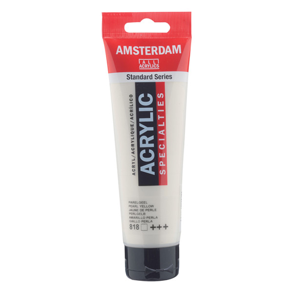 Talens Amsterdam pearl yellow acrylic paint, 120ml 220683 - 1